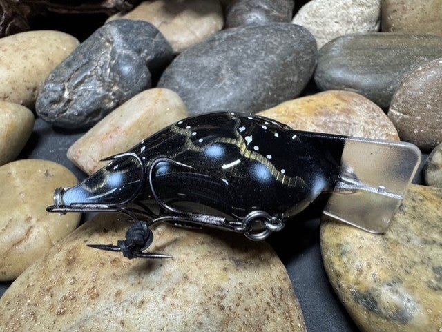 Square Bill Scrank Black Craw