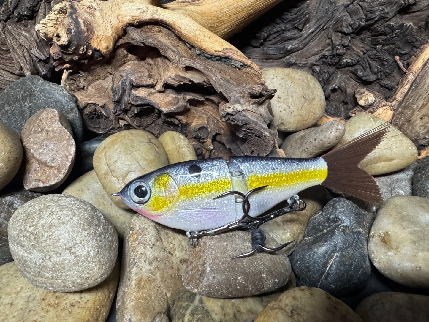 Swim Shad Joined Glide Bait Shad Pattern