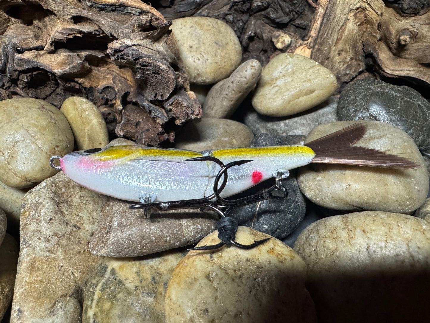 Swim Shad Joined Glide Bait Shad Pattern