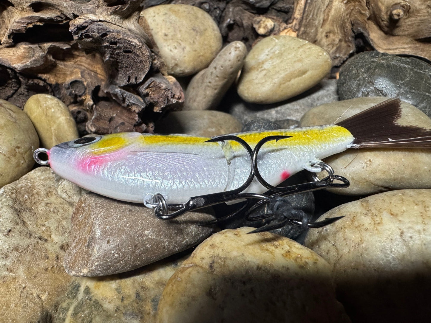 Swim Shad Joined Glide Bait Shad Pattern