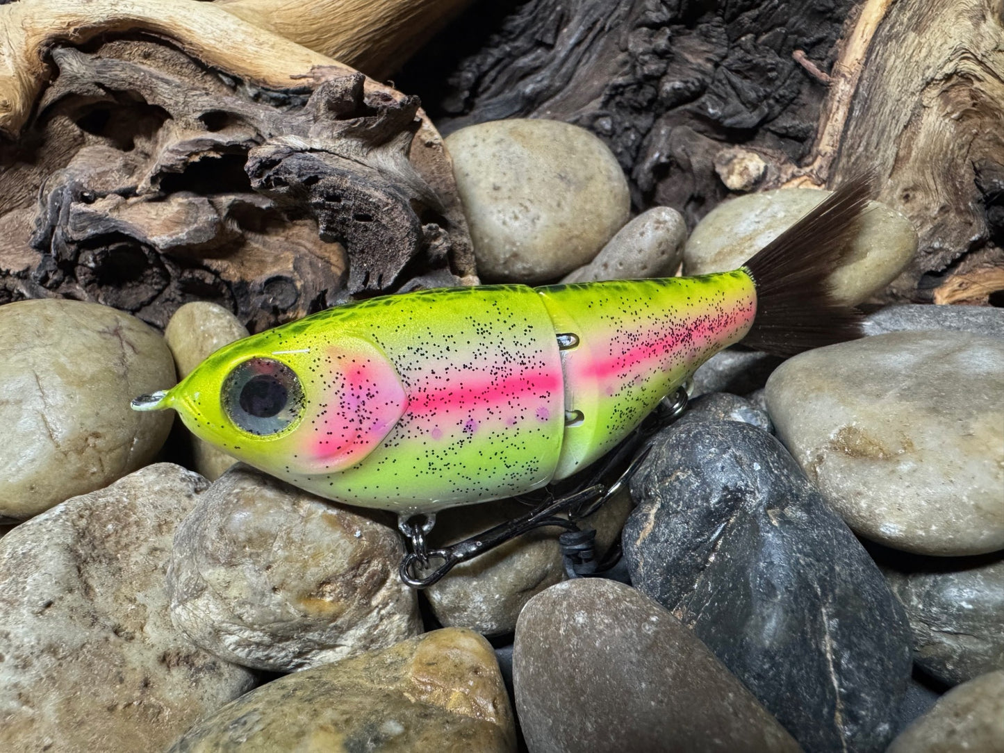 Swim Shad Jointed Glide Bait Trout Pattern