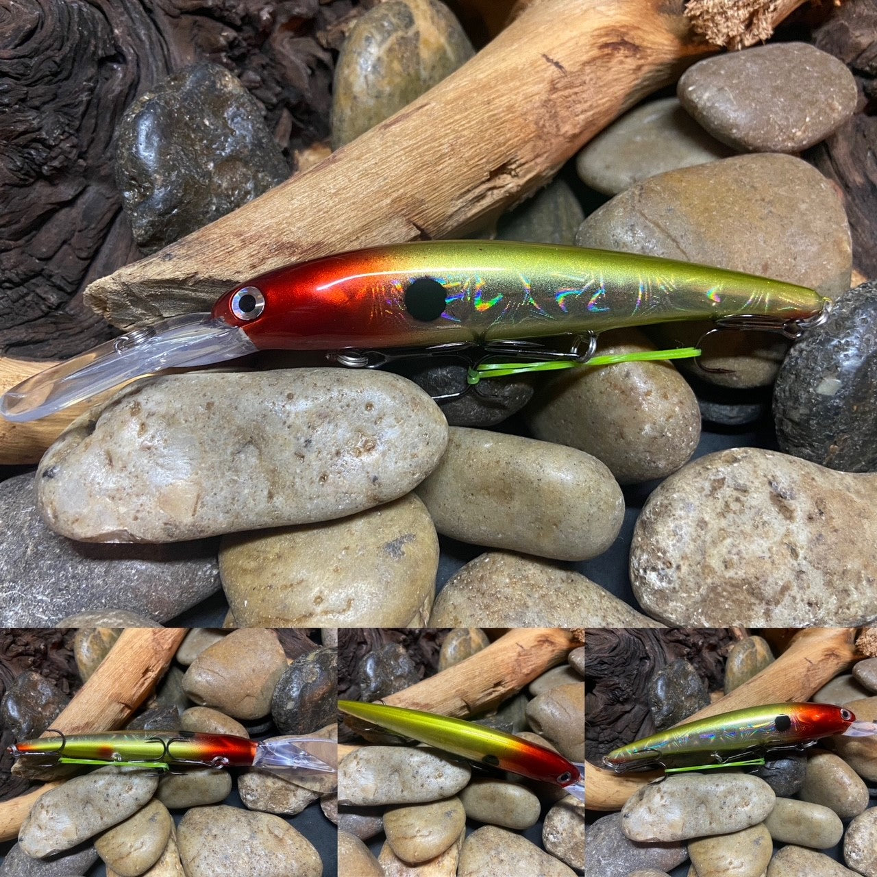 Walleye Deep Bandit Foil Clown