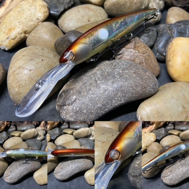 Walleye Deep Bandit Golden Spider Shad
