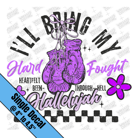 Purple Heartfelt Hallelujah