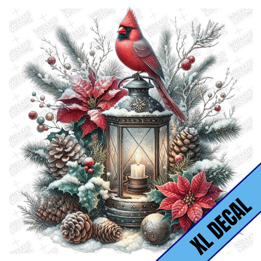 XL Cardinal Lantern
