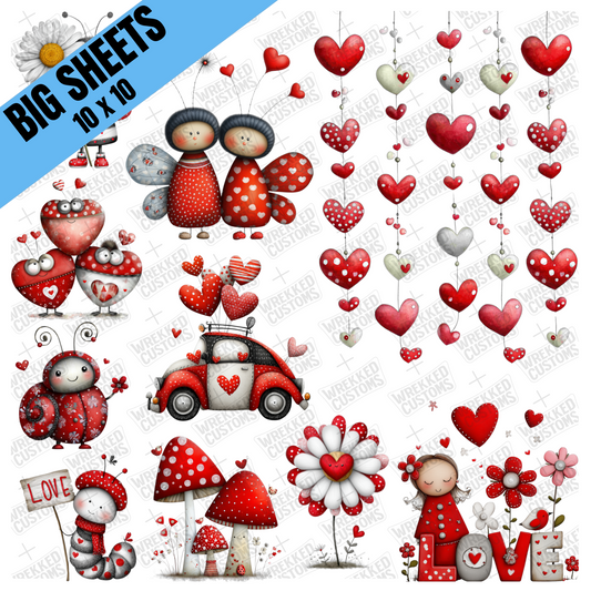 Lady Bugs & Hearts (BS)