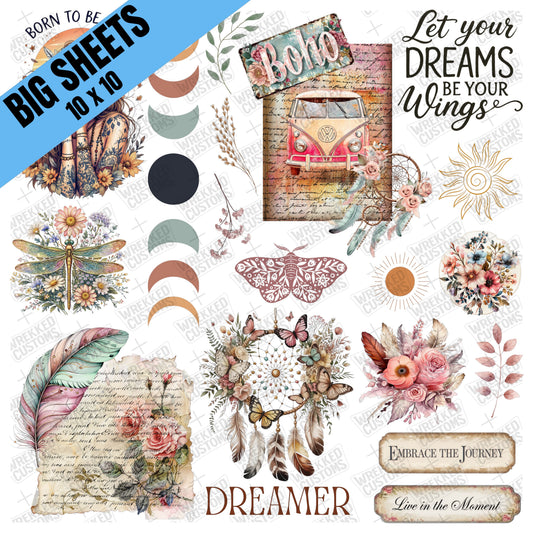 Boho Fun Sheet (BS)