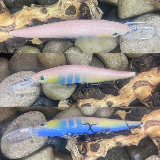 110+1 Speckled Cory St. Clair Jerkbait