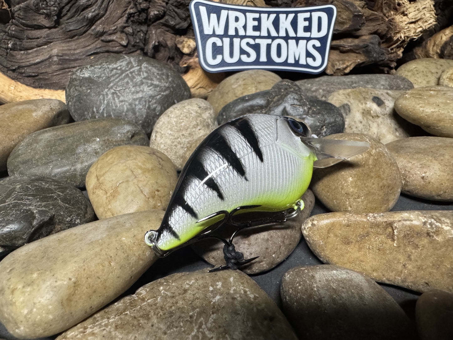 Square Bill 1.5 Scrank White Perch Yellow Belly