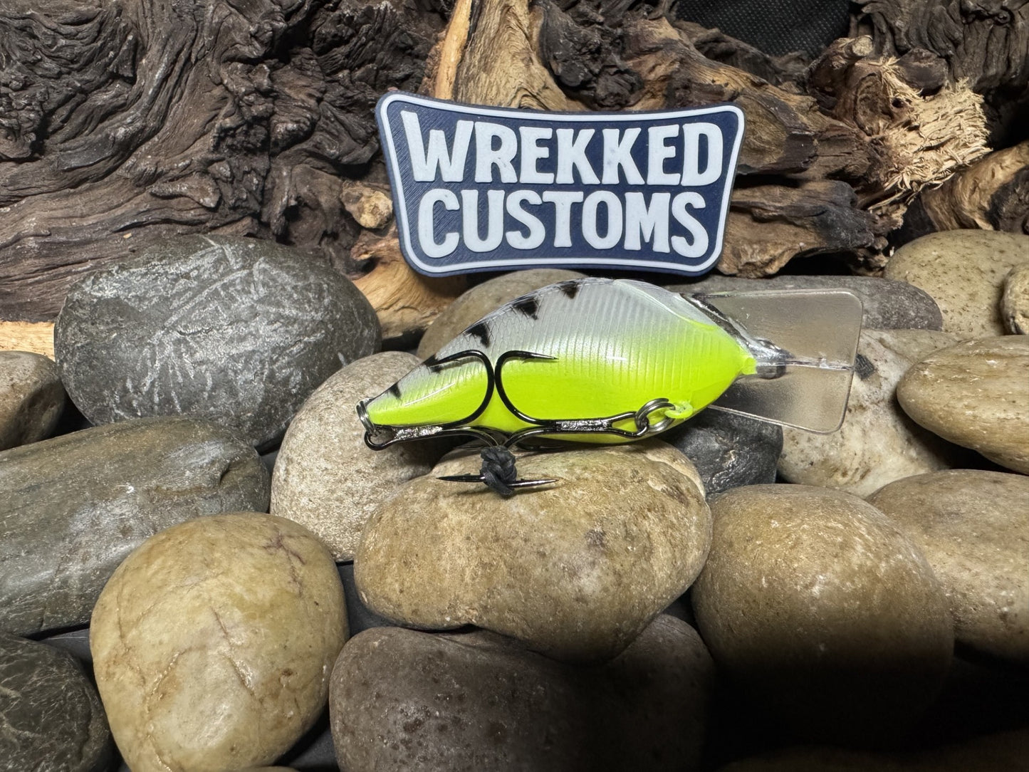 Square Bill 1.5 Scrank White Perch Yellow Belly