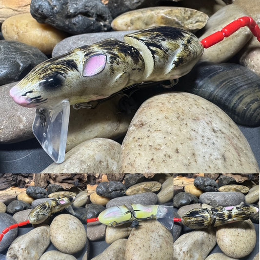 Rat Wake Bait Yellow Belly