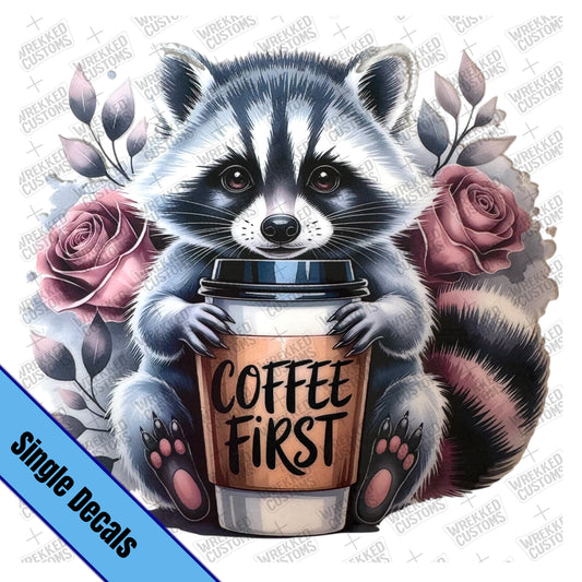 Coffee First Racoon
