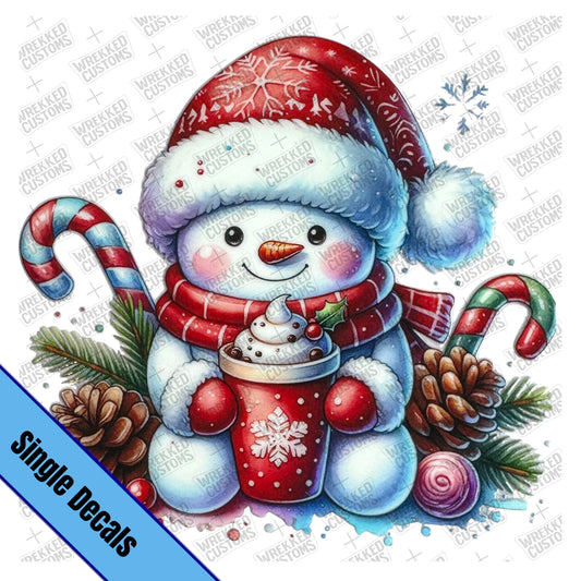 Hot Cocoa/Coffee Snowman