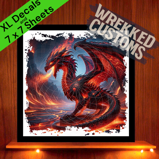 XL Red Fire Dragon