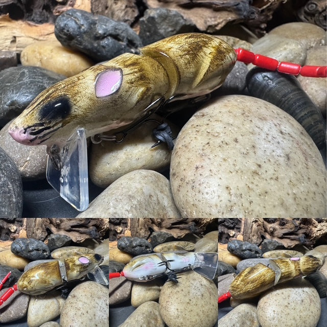Rat Wake Bait White Belly