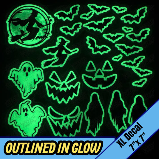 GLOW-o-ween Elements (7x7)