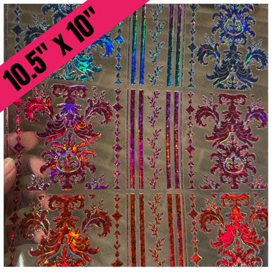 Damask Strips Holographic (BS)