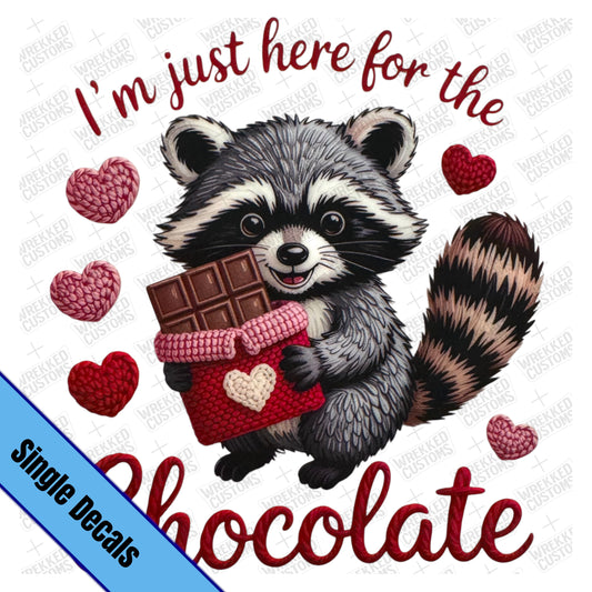 Here for the Chocolate Raccoon