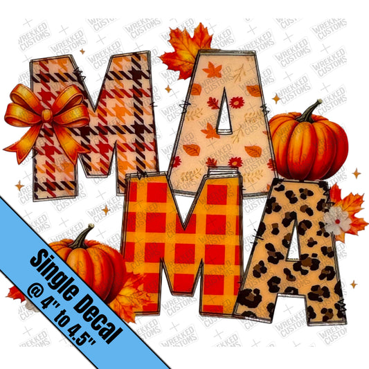 Fall Mama w/Plaid