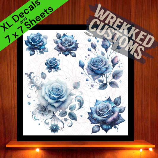 Blue Roses (7x7)