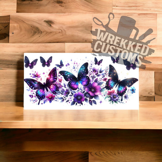 Dark Purple Butterflies