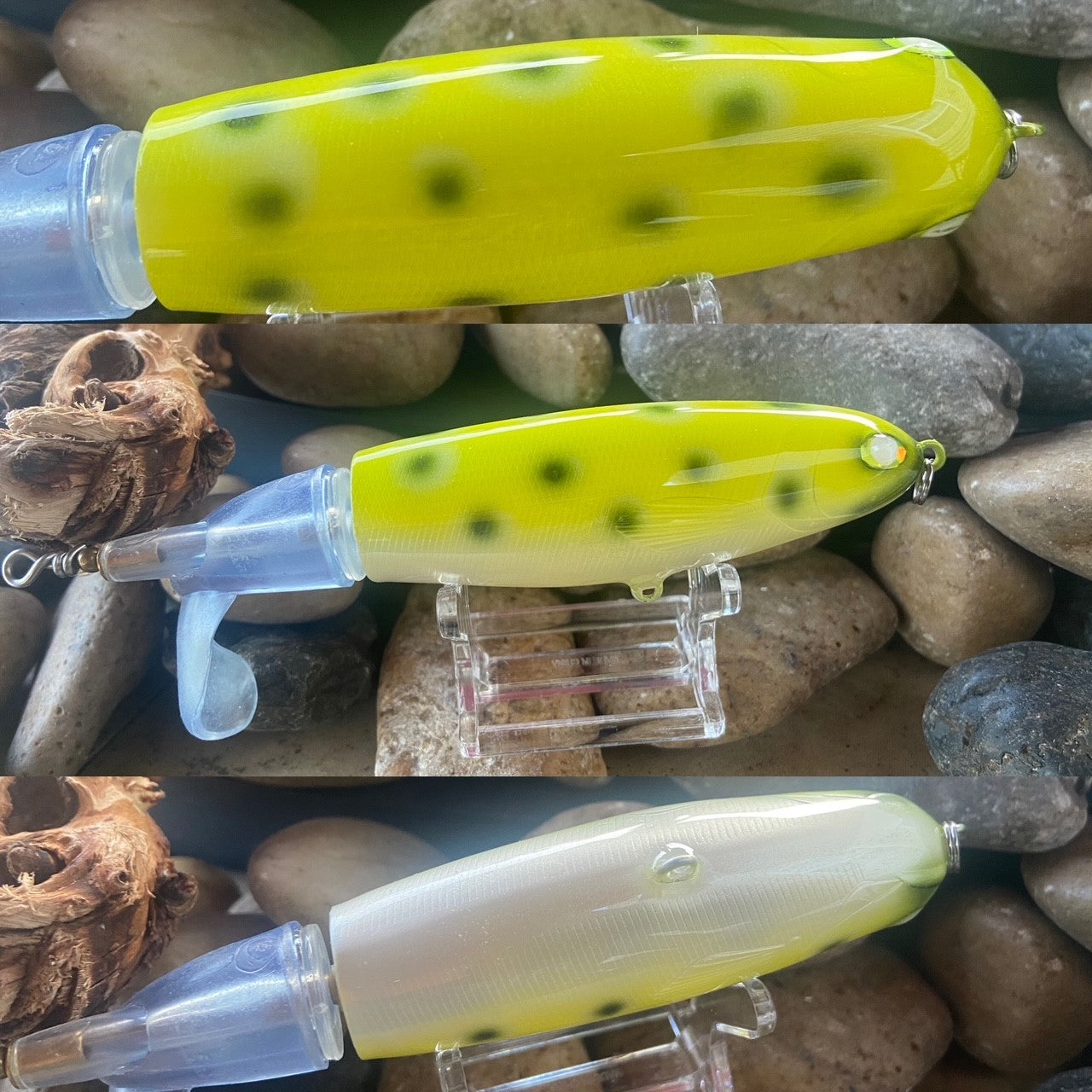 130mm Yellow Plopper Frog