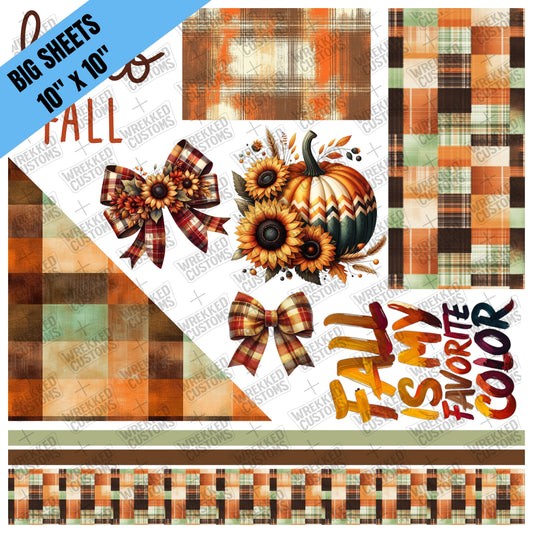 Fall Favorite Color (10x10)
