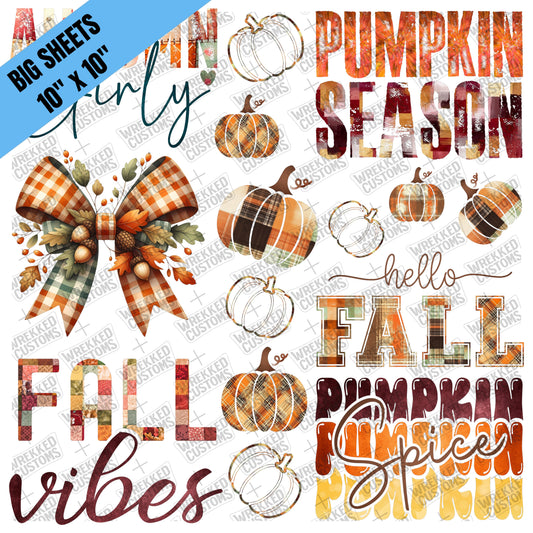 Fall Sayings (10x10)