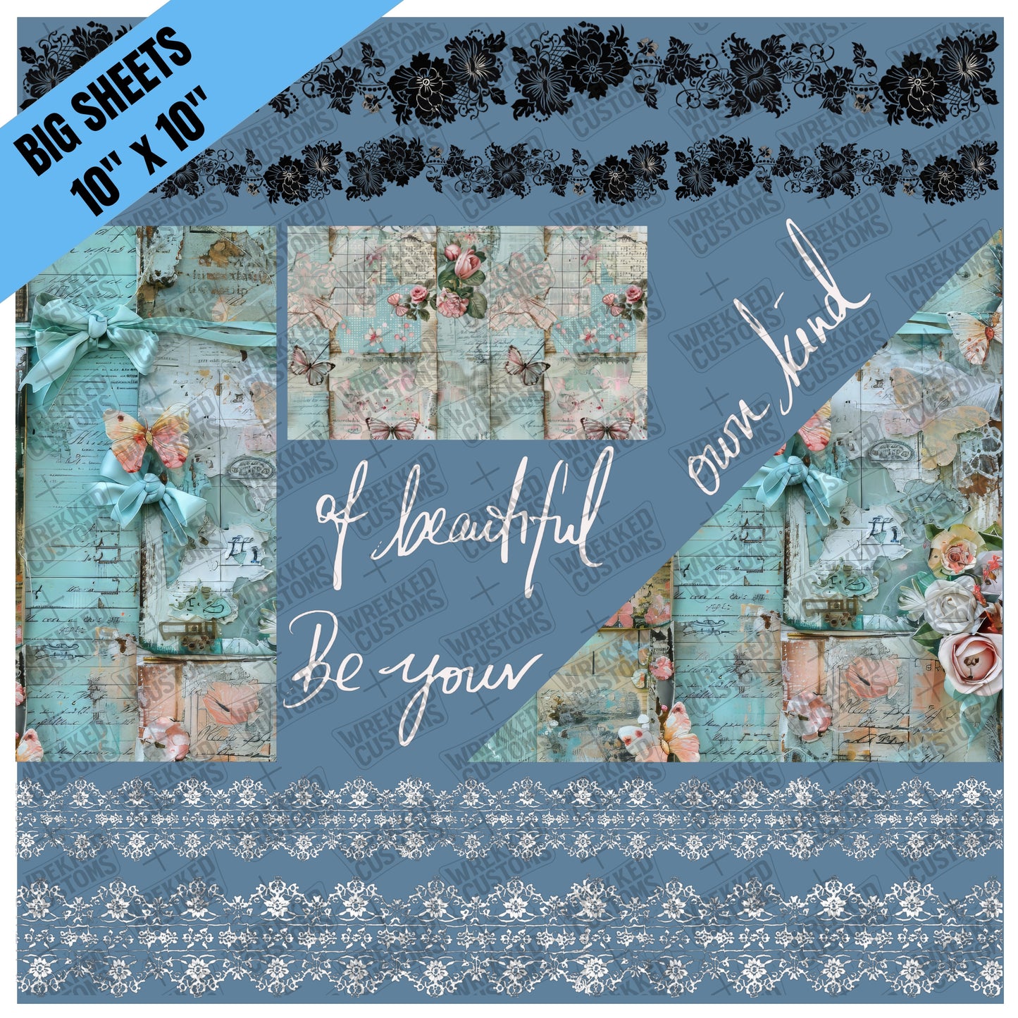 Be Your Own Kind Of Beautiful  (10x10)