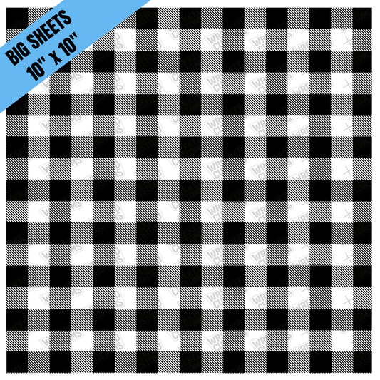 Buffalo Plaid (See thru) (10x10)
