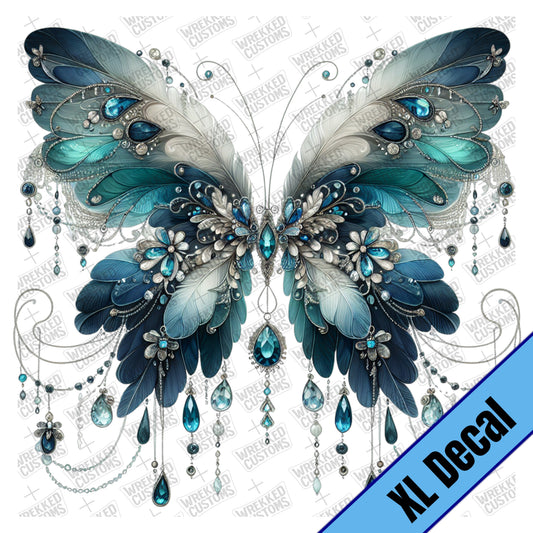 XL Butterfly & Jewels