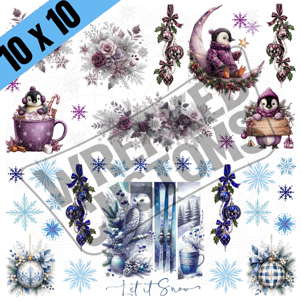 Purple & Blue Winter (BS)