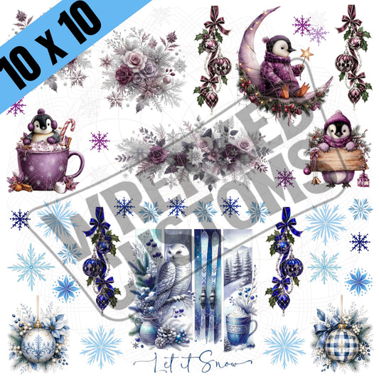 Purple & Blue Winter (BS)