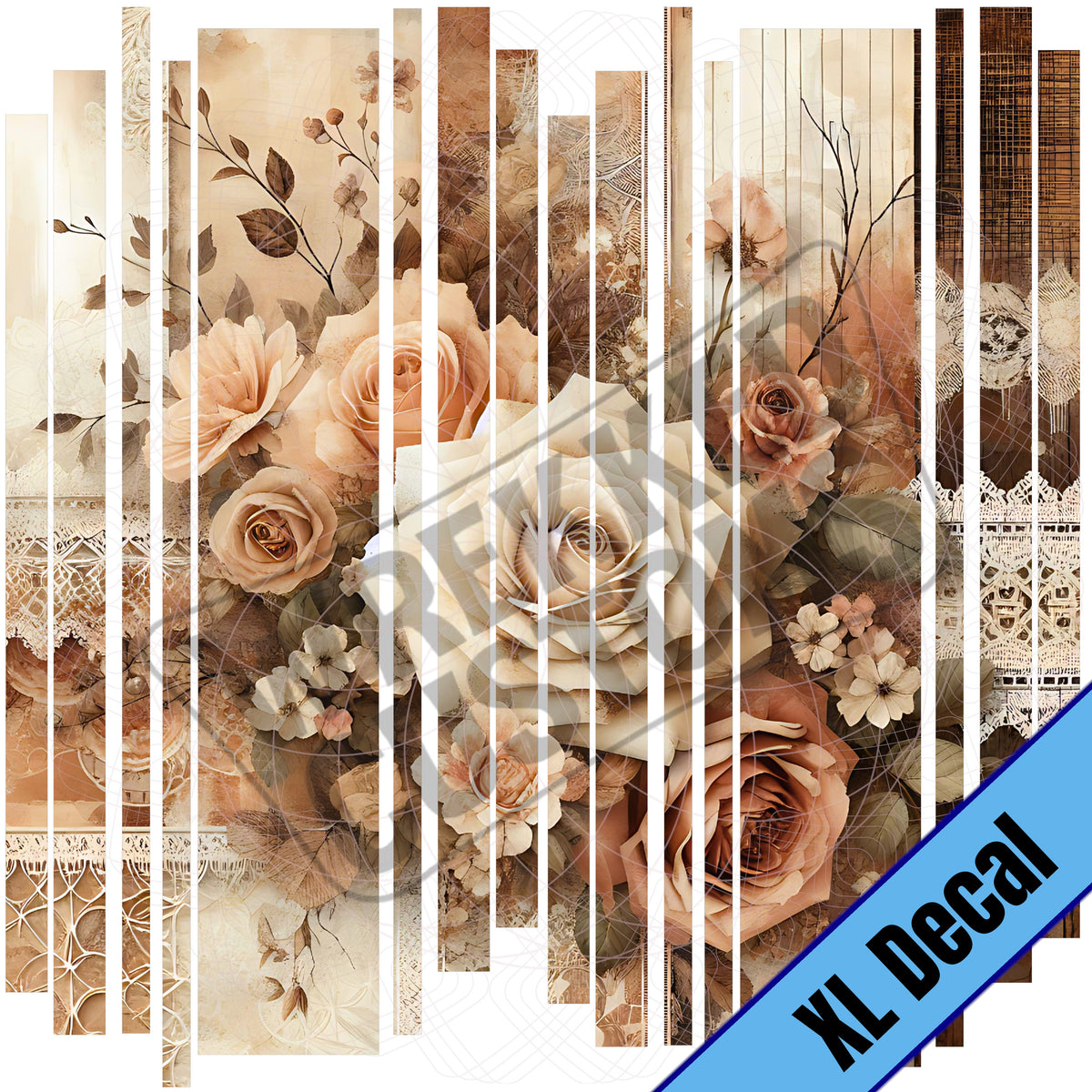 XL Earthtone and Floral
