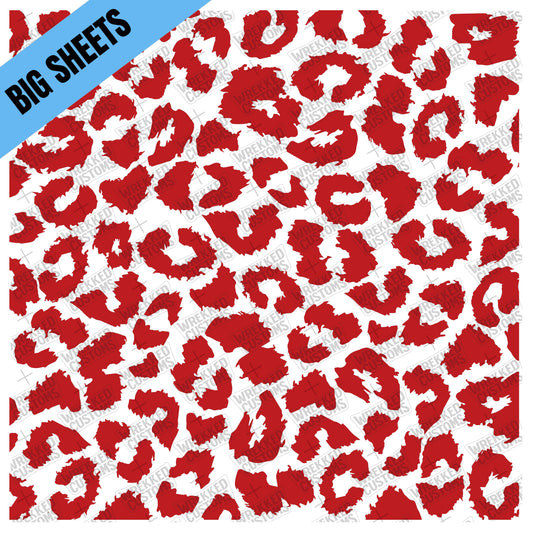 Red Leopard Print (BS)