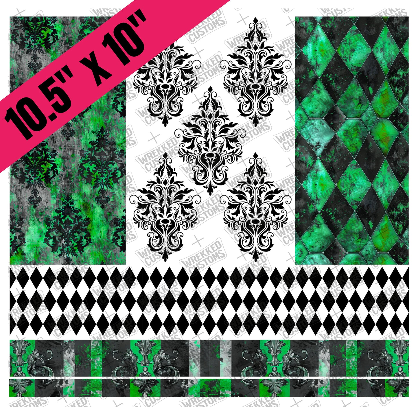 Green Argyle (BS)