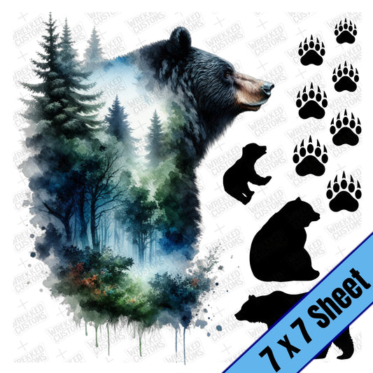 Black Bear (7x7)