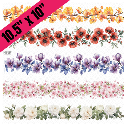 10.5" Misc Floral Strips (BS)