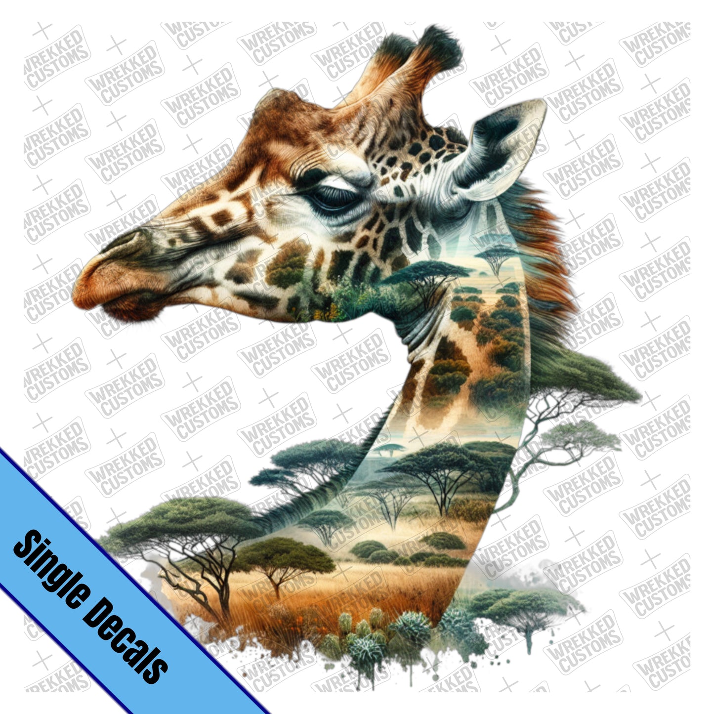 Scenery Giraffe