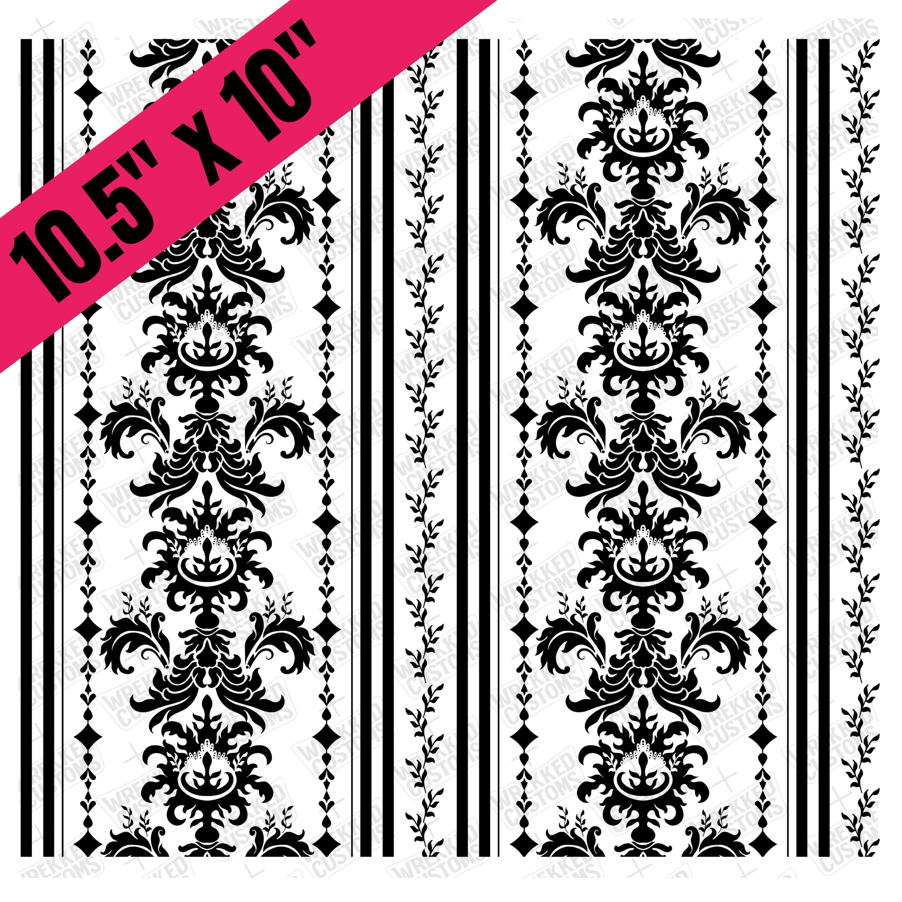 Damask Pattern #1 (BS) – Wrekked Customs LLC