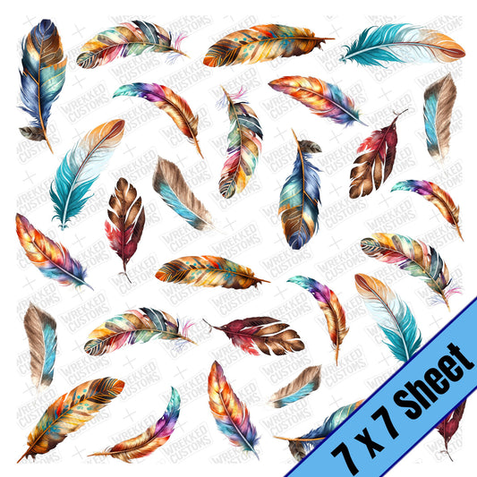 Mini Feathers (7x7)