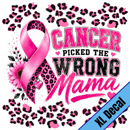 XL Breast Cancer Wrong Mama