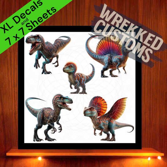 Dinosaurs (7x7)
