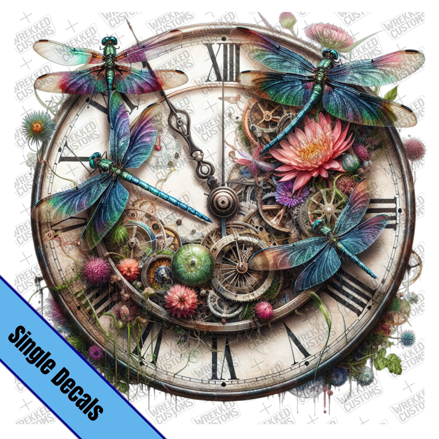 Dragonfly Clock