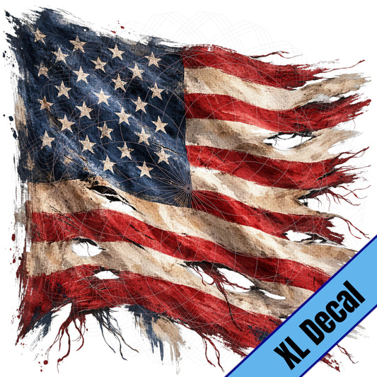 XL Distressed Flag