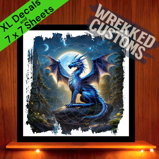 XL Dragon in Moonlight