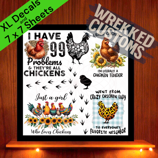 Funny Chickens (7x7)