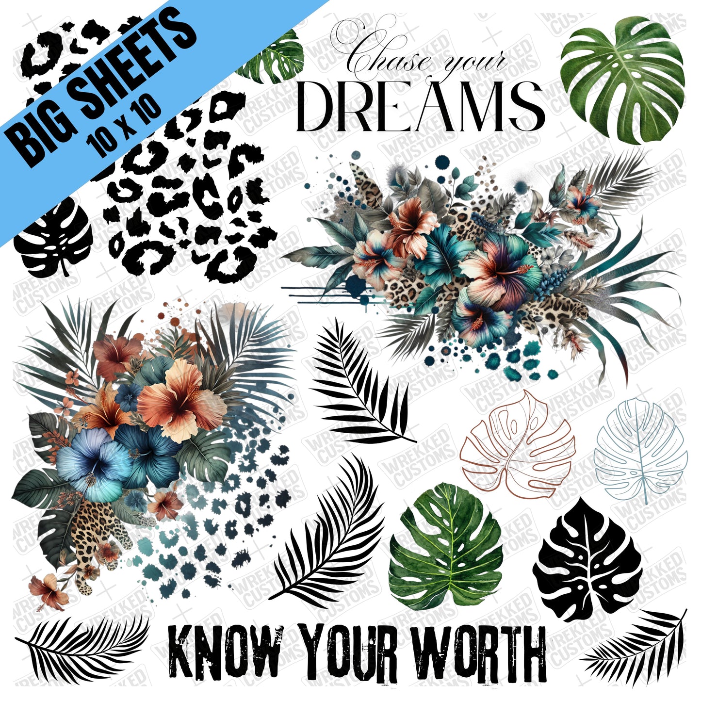 Tropical Know Your Worth (10x10)