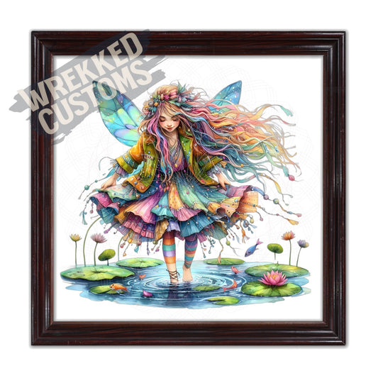 Fairy & Lily pads