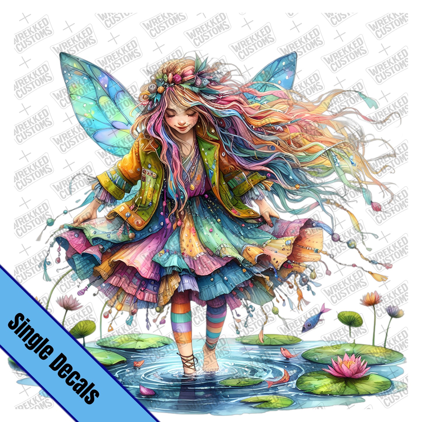 Fairy & Lily pads